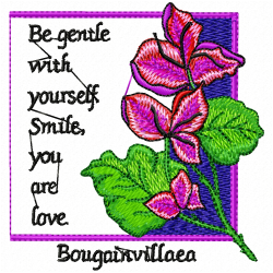 Words Embroidery Design 6